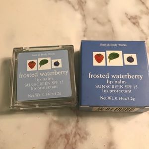 Bath and Body Works Frosted Waterberry Lip Balm